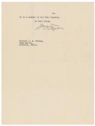 Lot #8122 William H. Taft - Image 4