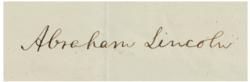 Lot #8071 Abraham Lincoln - Image 2