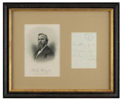 Lot #8094 Rutherford B. Hayes - Image 1