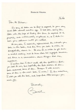 Lot #8271 Barack Obama - Image 1