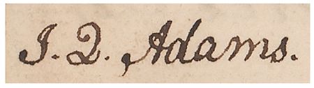 Lot #8033 John Quincy Adams - Image 3