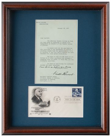 Lot #8155 Franklin D. Roosevelt - Image 1