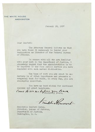 Lot #8155 Franklin D. Roosevelt - Image 2