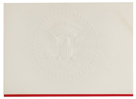 Lot #8219 Lyndon B. Johnson 1963 Christmas Card - Image 1