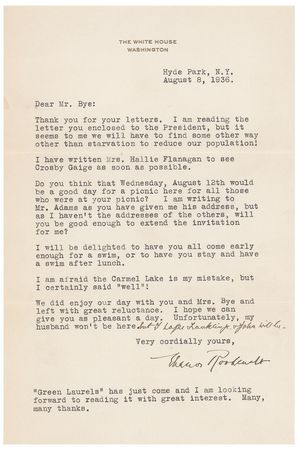 Lot #8146 Eleanor Roosevelt - Image 1