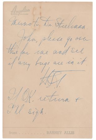 Lot #8166 Harry S. Truman - Image 1