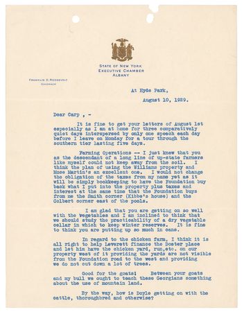 Lot #8156 Franklin D. Roosevelt - Image 1