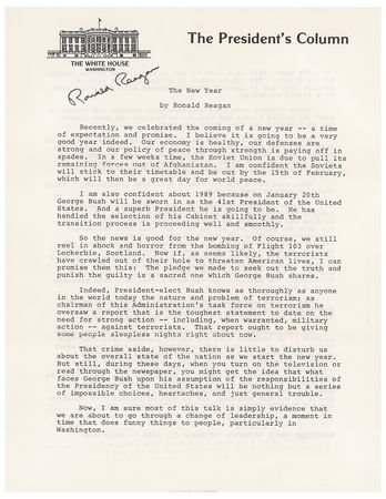 Lot #8247 Ronald Reagan - Image 1