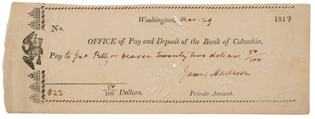Lot #8026 James Madison