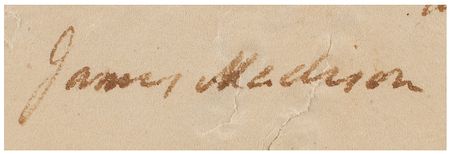 Lot #8026 James Madison - Image 2