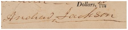 Lot #8035 Andrew Jackson - Image 2