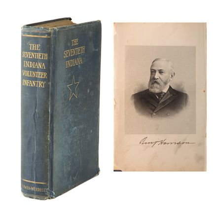 Lot #8110 Benjamin Harrison - Image 1
