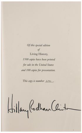 Lot #8267 Hillary Clinton - Image 2