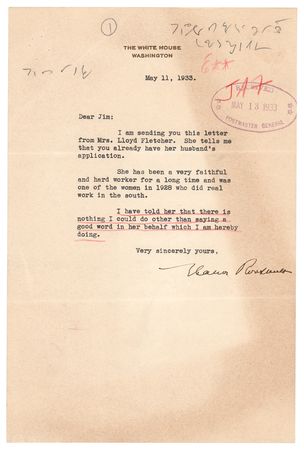 Lot #8162 Eleanor Roosevelt and Bess Truman - Image 4