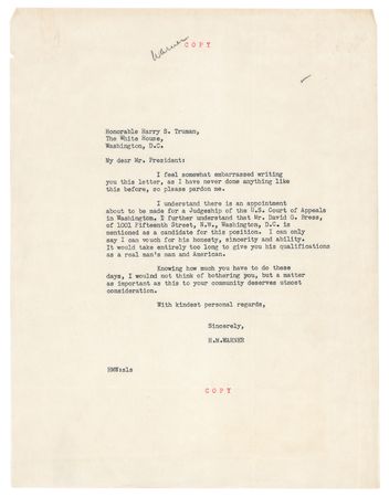 Lot #8172 Harry S. Truman - Image 2