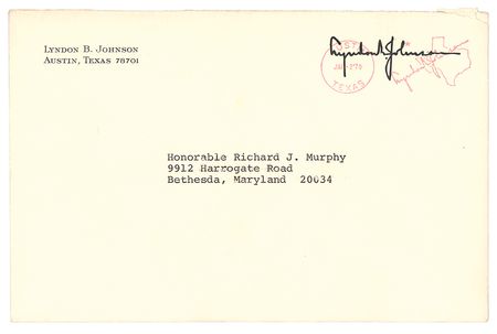 Lot #8218 Lyndon B. Johnson - Image 2