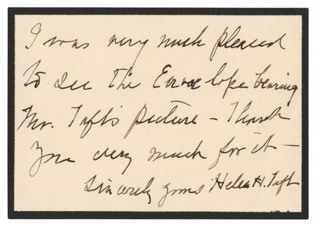 Lot #114 William and Helen Taft - Image 3