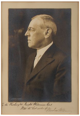 Lot #8129 Woodrow Wilson - Image 1