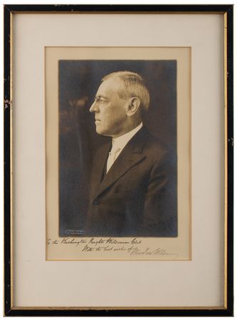 Lot #8129 Woodrow Wilson - Image 2