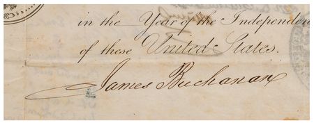 Lot #8067 James Buchanan - Image 2
