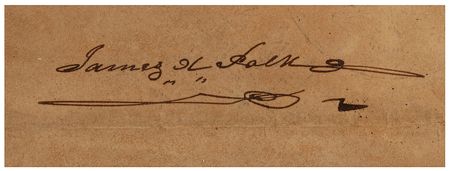 Lot #8048 James K. Polk and James Buchanan - Image 2