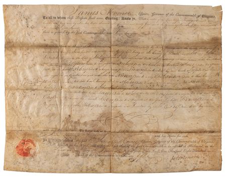 Lot #8030 James Monroe