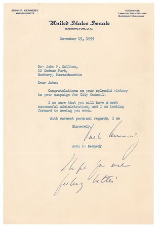 Lot #8195 John F. Kennedy - Image 1