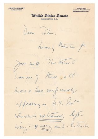 Lot #8192 John F. Kennedy - Image 1