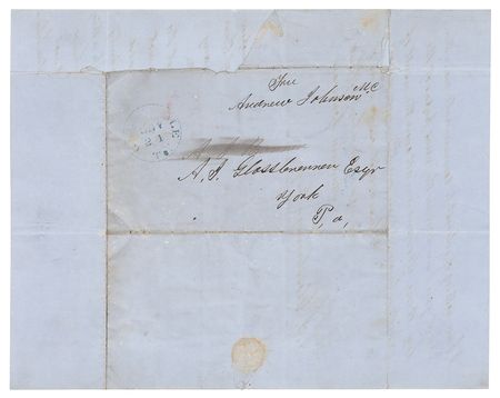 Lot #8085 Andrew Johnson - Image 3