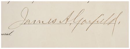 Lot #8097 James A. Garfield - Image 2