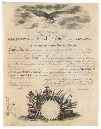 Lot #8029 James Monroe