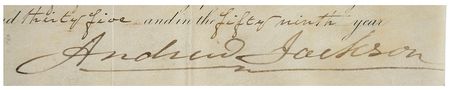 Lot #8036 Andrew Jackson - Image 2