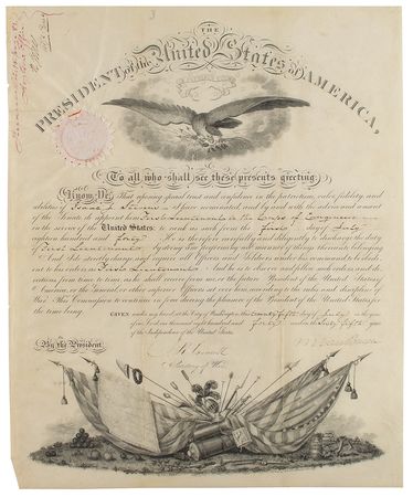 Lot #8037 Martin Van Buren - Image 1