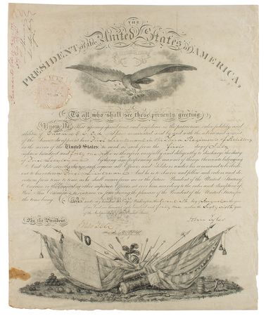 Lot #8041 John Tyler - Image 1