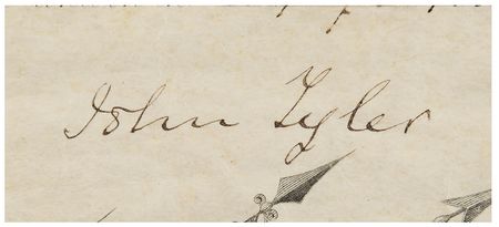 Lot #8041 John Tyler - Image 2