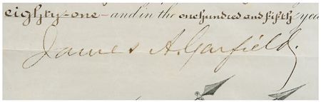 Lot #8096 James A. Garfield - Image 2