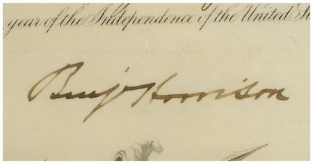 Lot #8111 Benjamin Harrison - Image 2