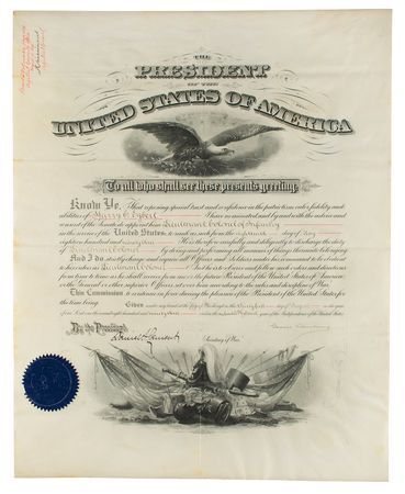 Lot #8106 Grover Cleveland - Image 1