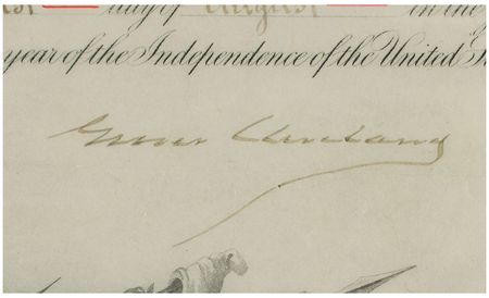 Lot #8106 Grover Cleveland - Image 2