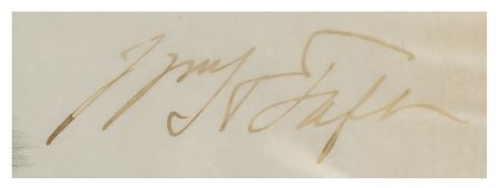 Lot #8126 William H. Taft - Image 2