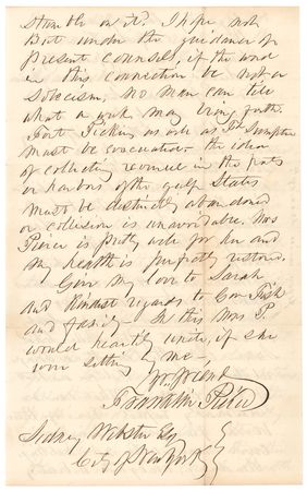Lot #8060 Franklin Pierce - Image 4
