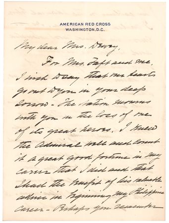 Lot #8124 William H. Taft - Image 1