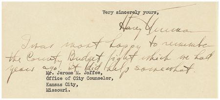 Lot #8167 Harry S. Truman - Image 2