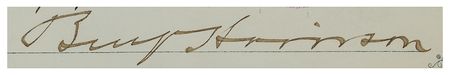 Lot #8113 Benjamin Harrison - Image 2
