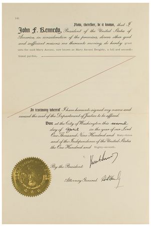 Lot #8187 John and Robert Kennedy - Image 1