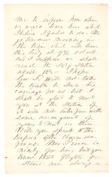 Lot #18 Franklin Pierce: A date with Hamilton Fish in New York - Image 2