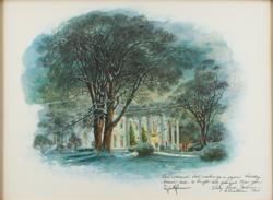 Lot #139 Presidential Christmas Card Prints Prints - Image 1