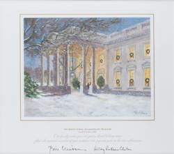 Lot #139 Presidential Christmas Card Prints Prints - Image 10