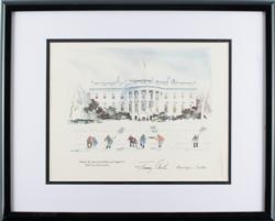 Lot #139 Presidential Christmas Card Prints Prints - Image 2