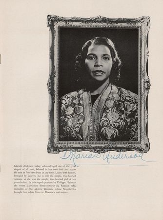 Lot #894 Marian Anderson - Image 1